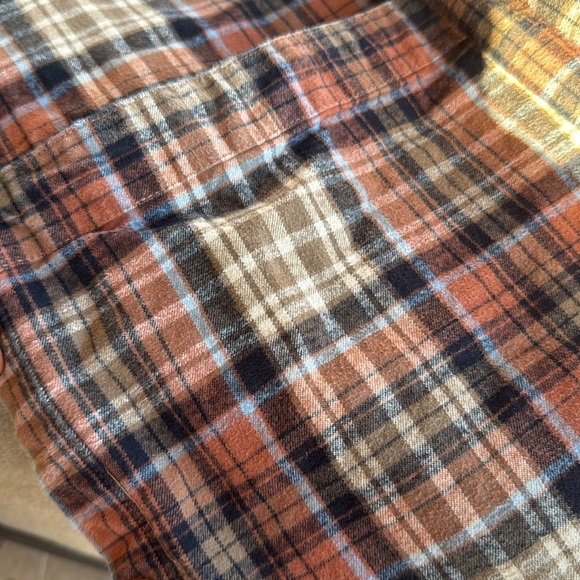 Vans Flannel Jacket Orange and Black - Picture 3 of 5